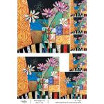 Joggles / Elizabeth St Hilaire A4 Rice Paper - Funky Florals #1 - Sentimental #2 [74745]