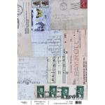 Joggles / Elizabeth St Hilaire A4 Rice Paper - Mixed Media Background #1 [74464]