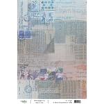 Joggles / Elizabeth St Hilaire A4 Rice Paper - Mixed Media Background #3 [74466]