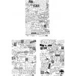 Joggles / Elizabeth St Hilaire A4 Rice Paper - US Mail Set Of 3