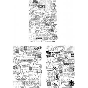 Joggles / Elizabeth St Hilaire A4 Rice Paper - US Mail Set Of 3