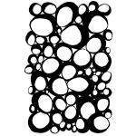 Joggles / Erin Bishop 6" x 9" Mask - River Stones [53784]