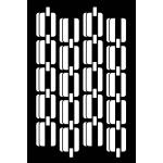 Joggles / Erin Bishop 6" x 9" Stencil - Chain Links [53785]