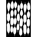Joggles / Erin Bishop 6" x 9" Stencil - Dangling Beads [53786]