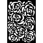 Joggles / Erin Bishop 6" x 9" Stencil - Floral Blooms [53787]