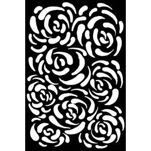 Joggles / Erin Bishop 6" x 9" Stencil - Floral Blooms [53787]