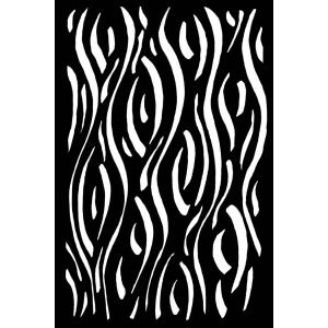 Joggles / Erin Bishop 6" x 9" Stencil - Wood Grain [53789]