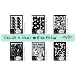 Joggles / Erin Bishop 6" x 9" Stencils & Masks - Set Of 6, August 2026 [53852]