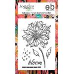 Joggles / Erin Bishop Clear Stamp Set - Fabulous Florals - Bachelor Button [74739]