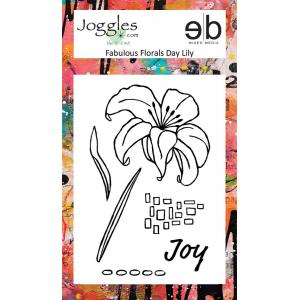 Joggles / Erin Bishop Clear Stamp Set - Fabulous Florals - Day Lily [74738]