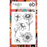 Joggles / Erin Bishop Clear Stamp Set - Fabulous Florals - Mini Blooms & Stems Set #1 [52329]