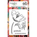 Joggles / Erin Bishop Clear Stamp Set - Fabulous Florals - Summer Bloom [74741]