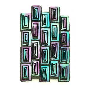 Joggles / Erin Bishop Foam Stamp - Stacked Blocks [52314]