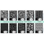 Joggles / FMD Designs - A Rounded Corner Stencils & Masks Set Of 10 - March 2026