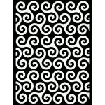 Joggles / FMD Designs - A Rounded Corner - Triskele Stencil [53782]