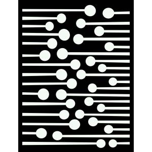 Joggles / FMD Designs Feeling Groovy Stencil - Lollipop [53870]