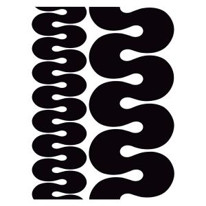 Joggles / FMD Designs Feeling Groovy Tab Cut Stencil & Mask Combo - S Curve [53872]