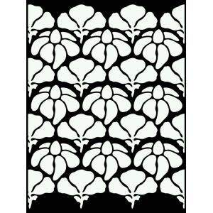 Joggles / FMD Designs - In Bloom - Cone Flower Stencil [53722]