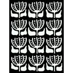 Joggles / FMD Designs - In Bloom - Flower Pods Stencil [53725]