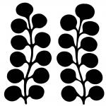 Joggles / FMD Designs - Mid Century & Botanicals 6" x 6" Tab Cut Stencil & Mask Combo - Mini Paddy [53827]
