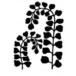 Joggles / FMD Designs Tab Cut Stencil & Mask Combo - Botanicals, Ivy [75158]