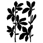 Joggles / FMD Designs Tab Cut Stencil & Mask Combo - Botanicals, Rhonda [75130]