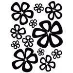Joggles / FMD Designs Tab Cut Stencil & Mask Combo - Flower Power [53669]