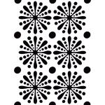 Joggles / FMD Designs Tab Cut Stencil & Mask Combo - Kaleidoscoping [53672]