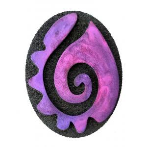 Joggles Foam Stamp - Big Swirl [74871]