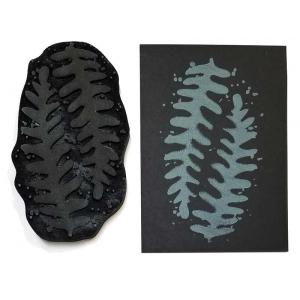 Joggles Foam Stamp - Curvy Fronds [57633]