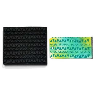 Joggles Foam Stamp - Triangles Squared [57619]