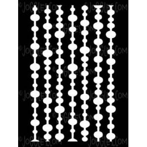 Joggles Itty Bitty Stencil - Bead Strings [57467]