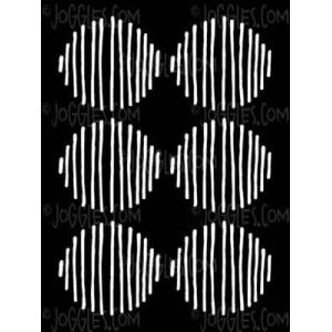 Joggles Itty Bitty Stencil - Big Lined Dots [57483]