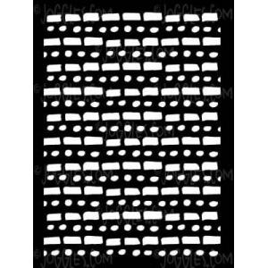 Joggles Itty Bitty Stencil - Dot Dash [57475]