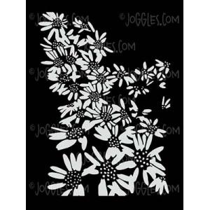 Joggles Itty Bitty Stencil - Flower Field [57412]
