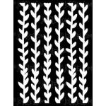 Joggles Itty Bitty Stencil - Vertical Vines [57488]