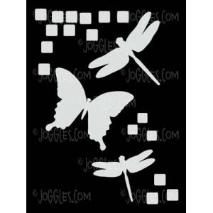 Joggles Itty Bitty Stencil - Winged Things [57438]