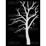 Joggles Itty Bitty Stencil - Winter Tree [57441]