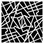 Joggles / Keren Tamir 6" x 6" Stencil - Roadmap [57592]
