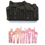 Joggles / Keren Tamir Foam Stamp - Brush Border [57271]