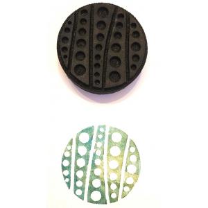 Joggles / Keren Tamir Foam Stamp - Circle Texture #3 [57275]