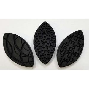 Joggles / Keren Tamir Foam Stamp - Leaf Textures Set Of 3 [57641]
