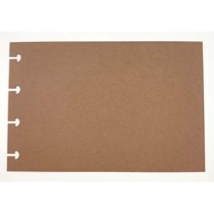 Joggles Kraft Disc Bound Journal Additional Pages - 6" x 4" [74563]