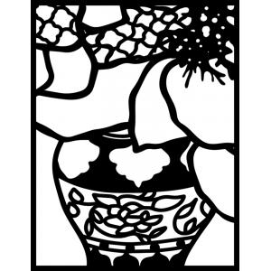 Joggles / Leanne Daquino Flowers & Vases Collection - Floral Vase Mask [75196]