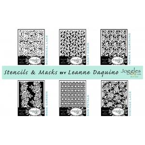 Joggles / Leanne Daquino Stencils - Set Of 6 January 2025