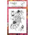 Joggles / Lesley Iverson Clear Stamp Set - Daisys, Violets & Seedpods [52306]