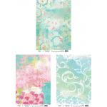 Joggles / Margaret Applin A4 Rice Paper - Spring Fling Set Of 3