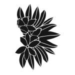 Joggles / Margaret Applin Designs 6" x 9" Fearless Face Stencil - Large Headpiece 2 [57417]