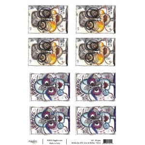 Joggles / Milo Lilja A4 Rice Paper - ATC Live & BeYou [74511]