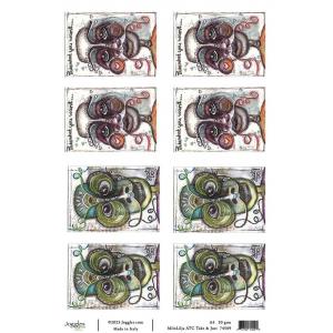 Joggles / Milo Lilja A4 Rice Paper - ATC Take & Just [74509]